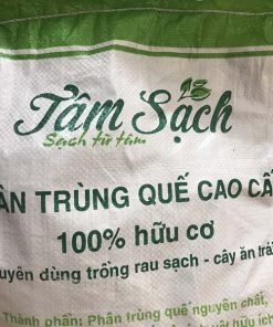 Phân trùn quế trồng rau sạch