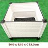 Chậu ghép trồng cây ăn quả 40cm x 40 cm x 35cm