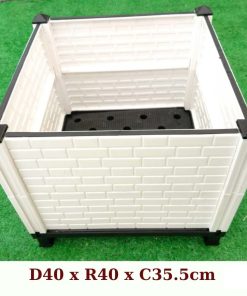 Chậu ghép trồng cây ăn quả 40cm x 40 cm x 35cm